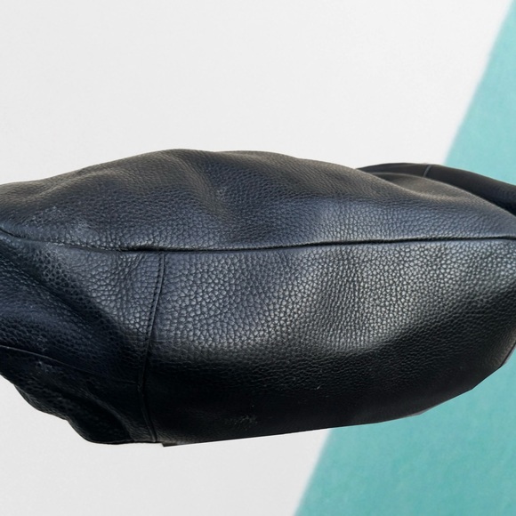 Prada Lux Chain Strap Large Nero Black Shoulder Bag Cervo Leather PURSE - Picture 9 of 11